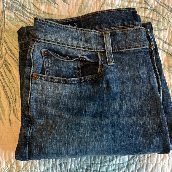 Lucky Brand Indigo Denim Pants 363 vintage straight fit, size 34/32 - Picture 3 of 3